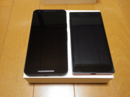 Nexus 5X vs LG Optimus G 表面