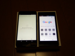 Nexus 5X vs LG Optimus G ディスプレの色