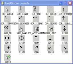 Cursorサンプル