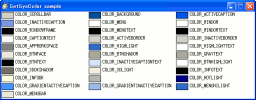 SysColorサンプル