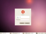 Ubuntu 10.04 ログイン画面