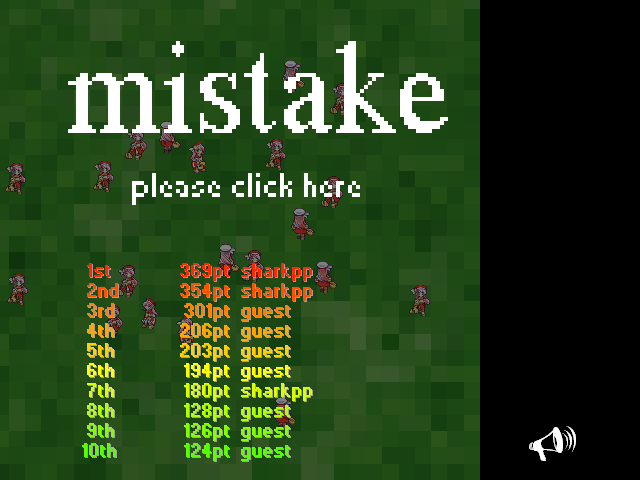 mistake