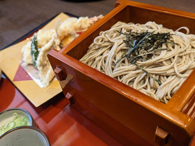 天麩羅ざる蕎麦