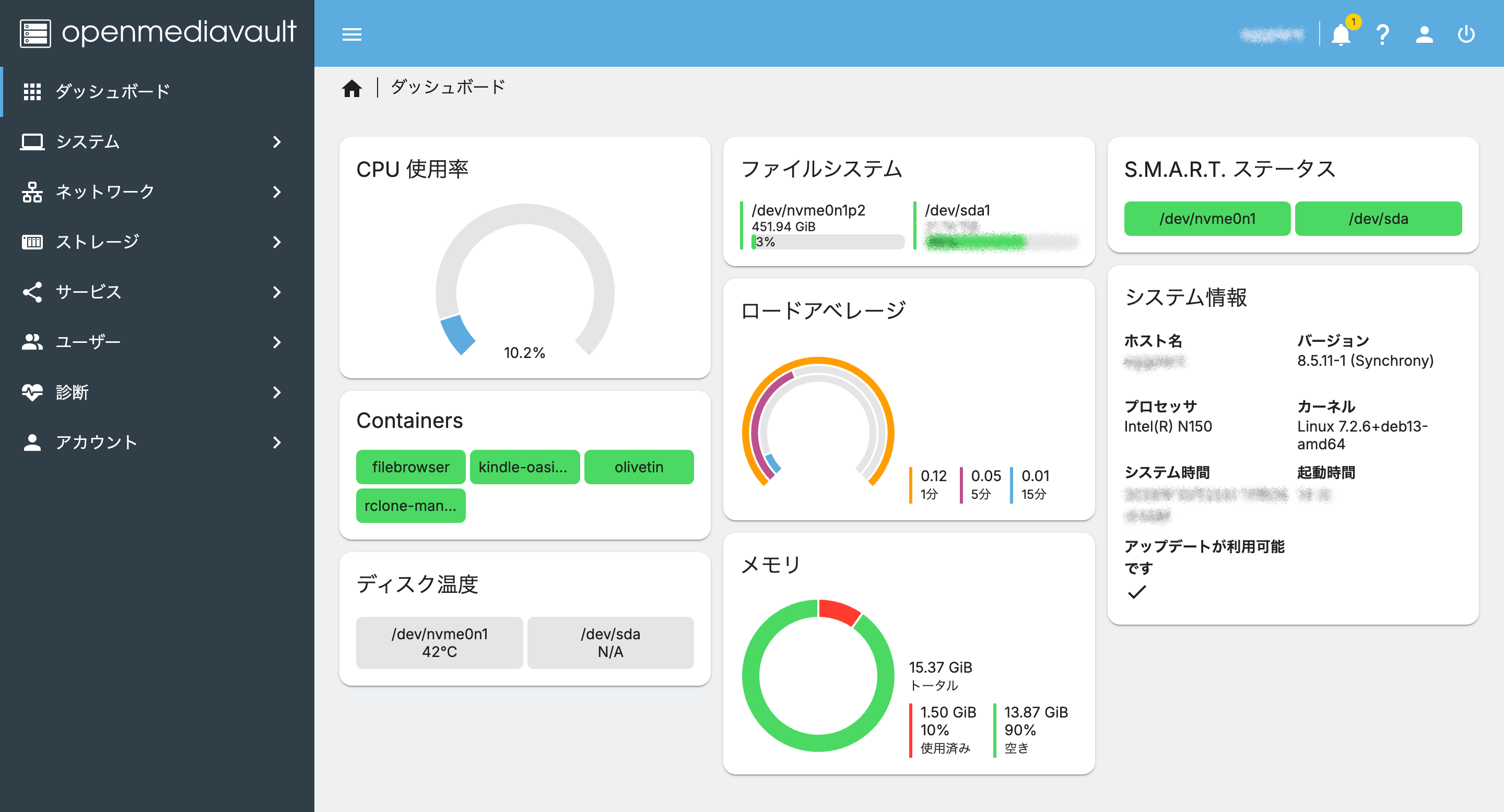 omv-dashboard